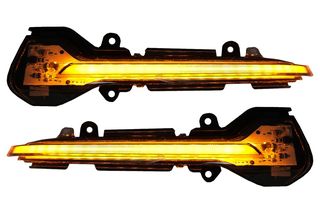 Osram Dynamic Full LED Mirror Indicators LEDriving DMI suitable for Seat Leon 5F (2012-) Ibiza KJ (2018-) Arona KJ (2018-) Black