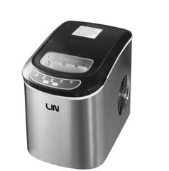 Portable ice maker LIN ICE PRO-S12 silver-thumb-4