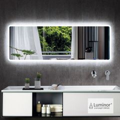 Καθρέπτης Μπάνιου ADAGIO 140x70 με σύνδεση Bluetooth για Μουσική Luminor ADA14070