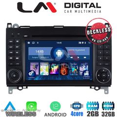 LM Digital - LM N4068 GPS Οθόνη OEM Multimedia Αυτοκινήτου για MERCEDES A (W169),B (W245) SPRINTER-VITO-VIANO (CarPlay/AndroidAu