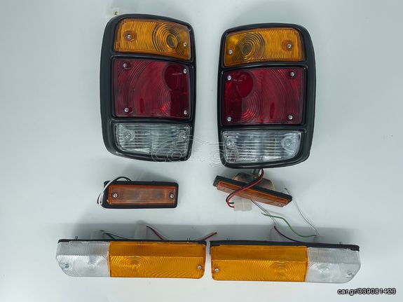 NISSAN DATSUN LB120 PICK UP ΣΕΤ ΠΙΣΩ ΦΩΤΑ ΚΑΙ ΦΛΑΣ ΚΑΙΝΟΥΡΙΑ 