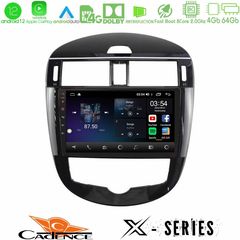 Cadence X Series Nissan Pulsar 2015-2018 8core Android12 4+64GB Navigation Multimedia Tablet 9"