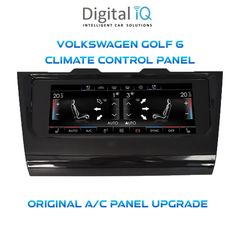 DIGITAL IQ CCP 746_CP (6.9") (PQ) VW GOLF 6 mod. 2008-2013 CLIMATE CONTROL PANEL