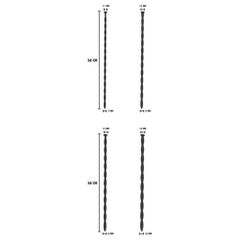 Penis Dilator 4 pcs Set Large-thumb-2