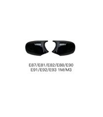 Καπάκια Καθρεφτών Για Bmw 1 E87/E81/E82/E88, 3 E90, E91/ E92, E93 M3/M4 Look Facelift LCI Μοντέλα Μαύρο Γυαλιστερό & Mat 2 Τεμάχ