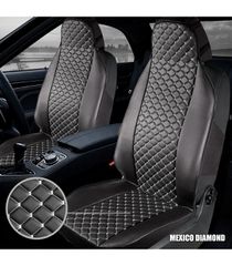 MEXICO DIAMOND CUSHION - ΜΑΥΡΟ-ΓΚΡΙ