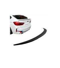 Αεροτομή Πορτ Παγκάζ Για Bmw X6 F16 15-19 M-Performance Look Γυαλιστερό Μαύρο Από Abs Πλαστικό