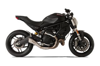 HP CORSE Εξάτμιση Τελικό Hydroform Satin S.Steel  Ducati MONSTER 797  