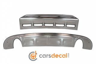 Audi Q5 8R Facelift Σετ Skid Plates Diffuser-thumb-4