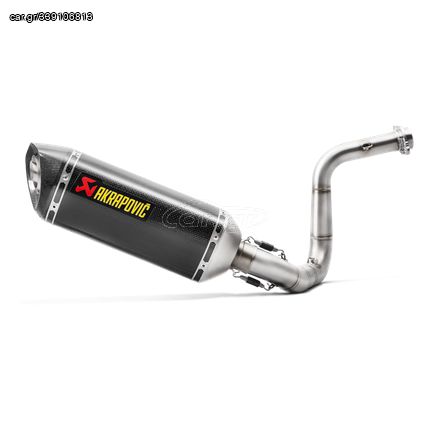 AKRAPOVIC ΕΞΑΤΜΙΣΗ BMW G 310 R / G 310 GS 17-23 RACING OPEN