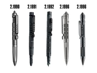 Στυλοί Αυτοάμυνας Tactical Pen PERFECTA της UMAREX (σε 5 σχέδια)
