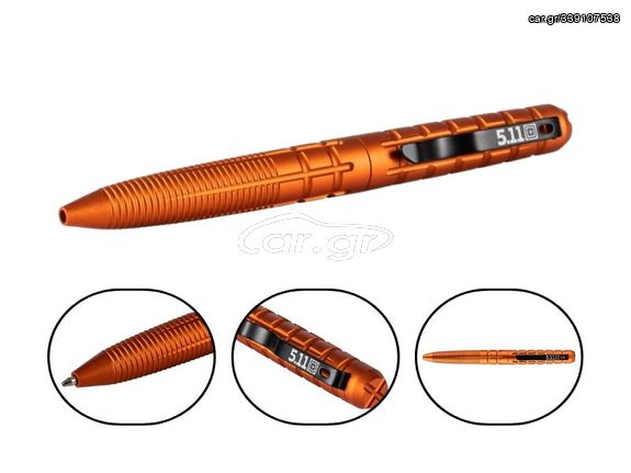 5.11 Στυλό Kubaton Tactical Pen Weathered Orange (51164) 