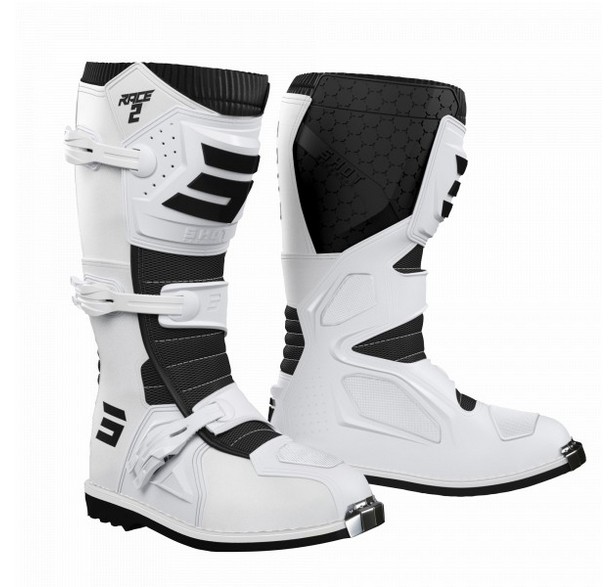 ΜΠΟΤΕΣ MX RACE 2 WHITE | SHOT