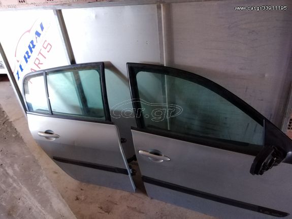 RENAULT MEGANE 02-08 ΠΟΡΤΑ ΣΥΝΟΔΗΓΟΥ ΠΙΣΩ ΑΡΙΣΤΕΡΗ ΚΑΙ ΔΕΞΙΑ ΚΑΙ ΜΠΑΓΚΑΖ