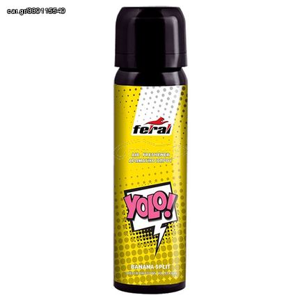 Αρωματικό Αυτοκινήτου Spray Feral Speech Collection YOLO 70ml