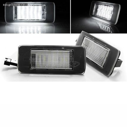 Led Φαναράκια Πινακίδας Για Opel Astra J Caravan 2010- / Opel Zafira C  2012- Canbus Ζευγάρι 2 Τεμάχια