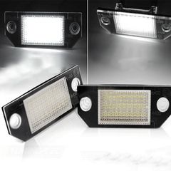 Led Φαναράκια Πινακίδας Για Ford Focus 2 04-08 Sedan / Hatchback / Focus C-Max 2003-2010 Ζευγάρι 2 Τεμάχια