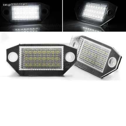 Led Φαναράκια Πινακίδας Για Ford Mondeo 00-07 Ζευγάρι 2 Τεμάχια