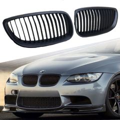 Καρδιές Μάσκας Για Bmw 3 E92 /E93 06-11 Μαύρο Ματ Με 14 Γραμμές 2 Τεμάχια