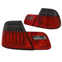 Πισινά Φανάρια Set Για  Bmw 3 E46 Coupe Facelift 03-06 Led Κόκκινο/Φιμέ Eagle Eyes