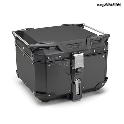 GIVI TREKKER OUTBACK EVO 42 λίτρα βαλίτσα Topcase αλουμινίου μαύρη OBKE42Β ΠΡΟΣΦΟΡΑ