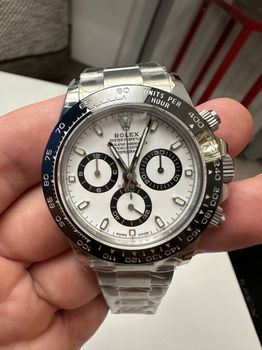 Rolex Daytona panda 116520 new v4 superclone edition fully working chronos 904L steel 