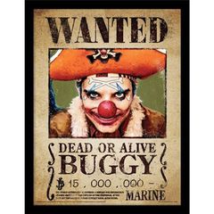 ONE PIECE LIVE ACTION - Buggy - Collector Print 30x40cm