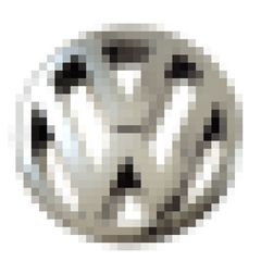 ΣΗΜΑ VW GOLF 5 Φ12,5cm ΕΜΠΡΟΣ (ΚΟΥΜΠΩΤΟ)