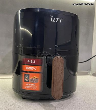 AIR FRYER  IZZY 4.5Lt Wooden IZ-8224