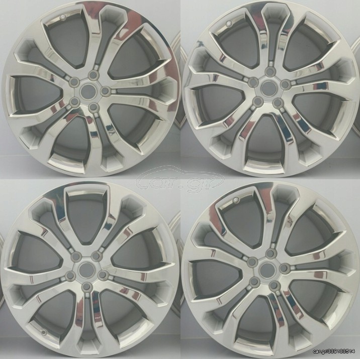 4× Land Rover OE 9,5" ζάντα αλουμινίου x 22" 5x120 ET 49
