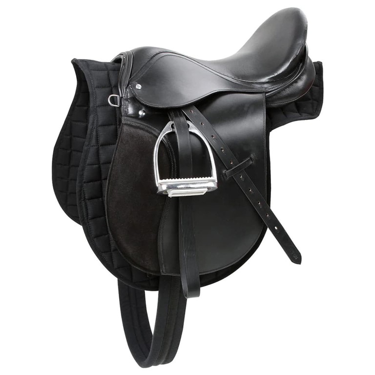 Kerbl Haflinger Μαύρη Δερμάτινη 32285