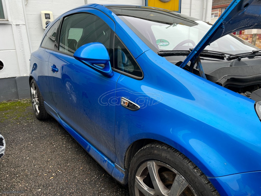 Opel Corsa opc καθρέφτες,προφυλακτήρας,καθίσματα,πλαϊνά σπόιλερ 
