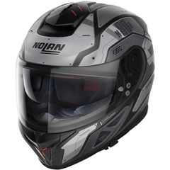 ΚΡΑΝΟΣ NOLAN N80-8 STARSCREAM N-COM FLAT BLACK (SILVER) 32