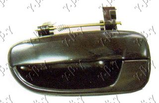 Χερούλι Πίσω Πόρτας Έξω / HYUNDAI ACCENT L/B 99-02 / 83650-25000CA - Αριστερό - 1 Τεμ