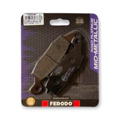 ΤΑΚΑΚΙΑ ΕΜΠΡΟΣΘΙΑ ΑΡΙΣΤΕΡΑ KLE 650 VERSYS (07-13) / Z 750 (04-06) / DL 650 / 1000 V-STROM / GSF 600 (00-04) / 650 (05-06) BANDIT FA229 FERODO FDB2048P PLATINUM