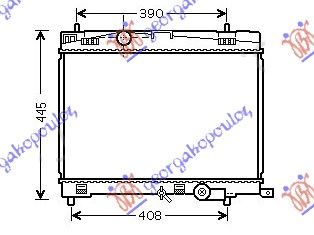 Ψυγείο BENZ. 1.33 (73/74KW) (09-11) (350x480) ΠΑΡΟΧ. ΔΙΑΓΩΝ. / TOYOTA URBAN CRUISER 09-14 / 16400-0Y010 - 1 Τεμ