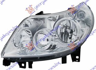 Φανάρι Εμπρός ΗΛΕΚΤΡΙΚΟΣ (H7/H1) (Ε) (DEPO) / CITROEN JUMPER 06-14 / 1340664080 - Αριστερό - 1 Τεμ