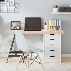 vidaXL Επιφάνεια Τραπεζιού 120x60x(2-6)εκ Ακατέργαστο Μασίφ Ξύλο Δρυός