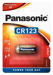 Panasonic Photo Power Μπαταρία λιθίου CR123 3V 1τμχ