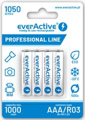 Επαναφορτιζόμενες Μπαταρίες everActive R03/AAA Ni-MH 1050 mAh 4 Τεμ.