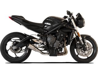 Hp Corse Εξάτμιση Τελικό GP07 SATIN  Triumph Street Triple 765  