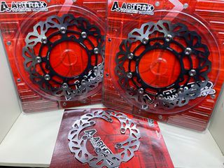 ΔΙΣΚΟΠΛΑΚΕΣ ΕΜΠΡΟΣ & ΠΙΣΩ ΣΕΤ ARTRAX TDM900 2002-2014