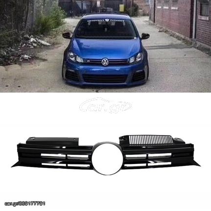 Μάσκα Για Vw Golf VI (6) 08-11 R20 Look Μαύρη 1 Τεμάχιο