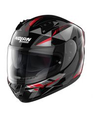 Nolan N60-6 Wiring Metal Black Red/Silver 74
