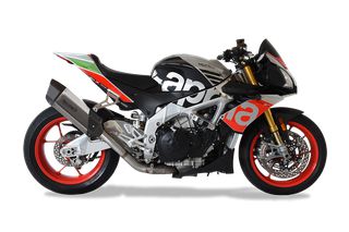 Hp Corse Εξάτμιση Τελικό SP-3 Titanium/Carbon End Short 350 APRILIA TUONO V4-R RSV-4 2017-2018