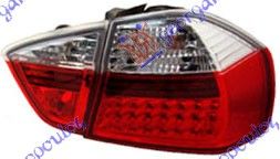 Φανάρι ΠίσωΣετ LED Κόκκινος-ΛευκόΣ / BMW SERIES 3 (E90/91) Sedan 05-08 - 1 Τεμ