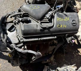 ΜΗΧΑΝΗ (ΚΙΝΗΤΗΡΑΣ) ΜΕ ΚΩΔΙΚΟ CR14DE 1400cc 16v ΒΕΝΖΙΝΗ 88ps NISSAN MICRA K12 2003-2010