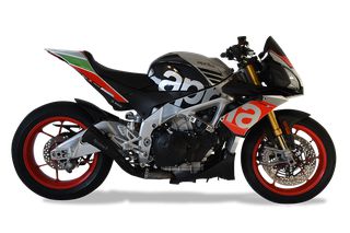 Hp Corse Εξάτμιση Τελικό Hydroform Corsa Short Black S.Steel  APRILIA TUONO V4-R RSV-4 2017-2018