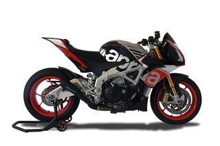 Hp Corse Εξάτμιση Τελικό HydroForm Black S.Steel APRILIA TUONO V4 1100 2015 - 2016