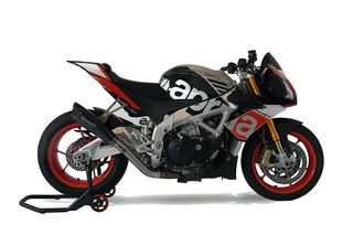 Hp Corse Εξάτμιση Τελικό EvoExtreme 310 Black S.Steel/Carbon End APRILIA TUONO V4 1100 2015 - 2016